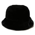 thumbnail image 1 of Women Bucket Hat Simple Fashion Solid Color Bucket Cap Fisherman Hat for Winter, 1 of 10