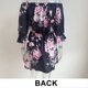 thumbnail image 4 of Vestido de mujer casual con estampado floral y hombros descubiertos con manga trompeta Zhivalor BST3003110-6, 4 of 6