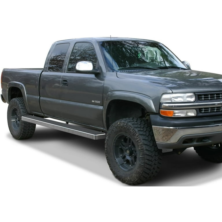 APS W2W Running Boards 6 inches Compatible with Chevy Silverado