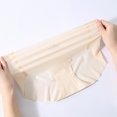 thumbnail image 4 of Ice Silk Seamless Underwear for Women Ultra Thin High Waist Panties Soft Breathable Briefs Quick-drying Underpants, 4 of 8