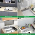 thumbnail image 4 of Czcpp-tapis de Robinet de Cuisine, Protection contre les Éclaboussures derrière le Robinet 24 x 5.5 Pouces, Poignée de Robinet Toovem Attrape-Gouttes, Tapis de Robinet en Silicone Plus Long, Porte-Éponge à Savon pour Salle de Bain, Ferme et Véhicule Récréatif, 4 of 4