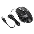 thumbnail image 2 of Ratón para juegos con cable Sincero DPI 1200 1800 2400 3600 Interfaz USB ergonómica silenciosa Negro, 2 of 10