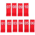 thumbnail image 1 of 10pcs Table Numbers Restaurant Wedding Table Number Table Tent for Party Banquets Wedding, 1 of 3