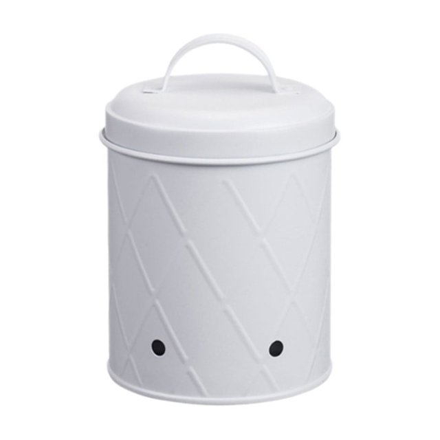 WRKEKC Clearance Mesh Metal Storage Bucket with Lid, Iron Kitchen Container for Potato Onion Garlic, Ventilated Vegetable Bin, 3 Sizes for Pantry Countertop