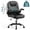Black, variant on TudoFish Leather Office Chair, Big and Tall 400LBS Ergonomic Desk Chair with Adjustable Lumbar Pillow High Back Flip-up Arms Height Adjustable Tilt Swivel for Home Office, Brown