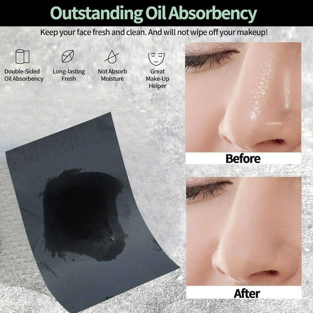SYS Facial Oil Absorbing Paper For Spring And Summer Portable Extraction Of Green Tea Fragrance Facial Oil Removal Paper Makeup And Makeup Tool