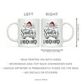 thumbnail image 5 of Koyal Wholesale Santa Claus Ceramic Coffee Mug, Santa's Favorite Landlord, 5 of 5