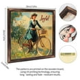 thumbnail image 2 of Vintage Bicycle Art Wooden Sign Wall Plaque - Vintage Art Decoration, Wall Decoration - Ideal Gift For Home Decoration, Living Room, Bathroom, Bedroom, Garden, Dining, Bar, Cafe, Festival Party Dec, 2 of 7