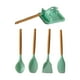 thumbnail image 2 of Juego de 6 utensilios de cocina para casa de muñecas escala 1/6, accesorios y utilería de cocina, para armar. Verde claro, 2 of 8