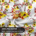 thumbnail image 5 of Fall Tablecloth Washable Pumpkin Sunflower Tablecloth Round 60 Inch Reusable Autumn Table Cloth for Holiday Party Dinner Dining Table Decor, 5 of 6
