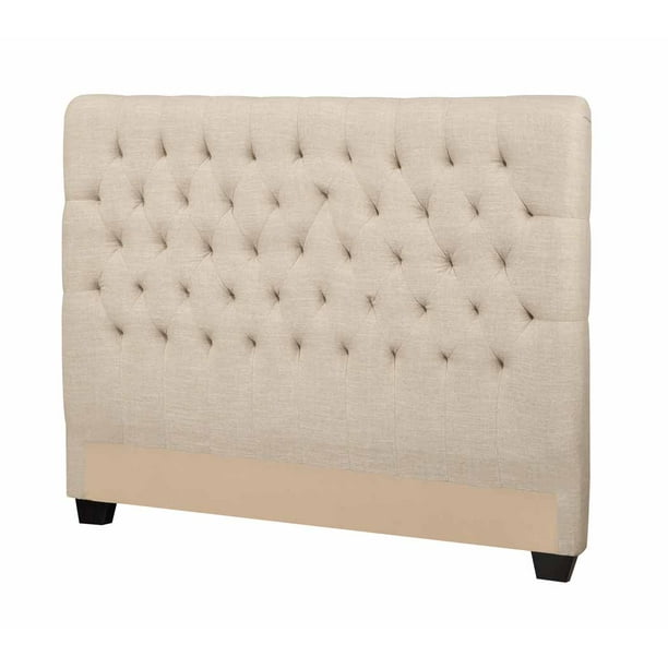 Eastern King Upholstered Headboard, In Oatmeal