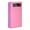 Pink, variant on Xinyolin L5 Power Bank Shell Solderless Detachable LED Digital Display 5x18650 Portable Charger Case for Smart Phone