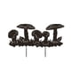 thumbnail image 2 of Horticultural Metal Hollowed Out Mushrooms Iron Piece Outdoor Garden Decoration Ground Insertion Handicrafts, 2 of 4