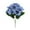 Blue, variant on Artificial Pansy Flowers (12.6 inch 6PC) - Outdoor Fake Flowers for Garden Planters, Window Boxes & Patio Decor - UV Resistant Plastic Faux Flowers for Home & Porch Decoration