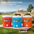 thumbnail image 4 of Termo Tipo Igloo Jarra Dispensador 3.8 LT Tapa Roscable Asa Resistente Galon Garrafon Ideal Para Bebidas Frías y Calientes Se Pueden Conservar Por Horas (Azul), 4 of 7