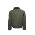 thumbnail image 3 of Cole Haan Mens Thermore Insulated Shearling Bomber Jacket (XLarge, Army Green), 3 of 4