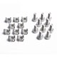 thumbnail image 5 of Newway Newway 50 Pack Lot - M6*20 Rack Mount Cage Nuts & Screws W/ Washers - Square Clips, 5 of 5