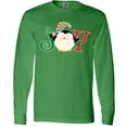 thumbnail image 3 of Inktastic Christmas Penguin Joy 2 Long Sleeve T-Shirt, 3 of 5