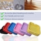 thumbnail image 3 of Cenicero cuadrado de silicona para cigarrillos - Paquete de 3 ceniceros lindos para patio interior al aire libre rosa, violeta, amarillo Jormftte ZJWJ048-2, 3 of 4