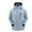 Light Blue, variant on BADHUB Men's Big & Tall Coat Unisex 3-in-1 Winter Coat Fleece Lined Warm Rain Jacket Waterproof Windbreaker with Hood Zip Up Solid Outdoor Hiking Raincoat Winter Clearance