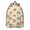 Mushroom and Character, variant on Mushroom and Berry Cream Pattern Backpack for School, Cute School Bag with Adjustable Shoulder Straps and Padded Back, 15.7"x11.8"x5.5"