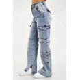 thumbnail image 2 of Jeans cargo Wide Leg Balam /Juvenil, 6404 (Medio) azul 13, 2 of 6