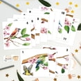 thumbnail image 3 of 12 Sheets 12 Style PVC Stickers Heat Transfer Film for Window Decoration Bird 140x140mm 1 sheet/style, 3 of 7