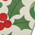 thumbnail image 5 of vlrwzc Christmas Theme Mahjong Mat, Anti-Slip Noise Reduction Game Table Cover for Tile Games, Cards, Board Games, 31.5 x 31.5 in, Red Berry Design, 1 Pack, 5 of 7