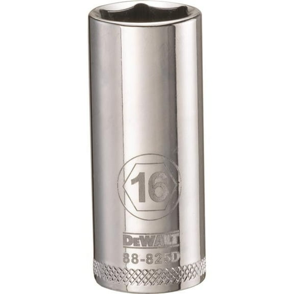 Stanley Tools 227659 16mm Deep Socket - 0.37 in. Drive