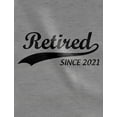 thumbnail image 2 of Tstars Mens Retirement Gifts Retirement Shirt Retired Since 2021 Tshirt Retired T-shirt Funny Humor Novelty Retired Tee 3-4 Sleeve Baseball Jersey Shirt, 2 of 4