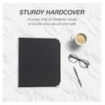 thumbnail image 4 of Classic Collection Executive Presentation 3 Ring Binder/ Binder, 1 Inch Binder, Brass Round Ring (Holds 200 Sheets), Black, 4 of 6