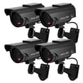 thumbnail interactive-video image 1 of Solar-Powered Fake Security Camera - Dome Dummy With Flashing Red LED Light 1 of 3