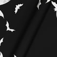 thumbnail image 5 of Halloween Tablecloth 60x60 Inch Round, Bats Black Washable Table Cover for Party Picnic Dinner Decor, 5 of 6