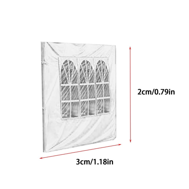 Outdoor Tent Cloth 210D Oxford Cloth Rainproof Shade Cloth 3 Meters