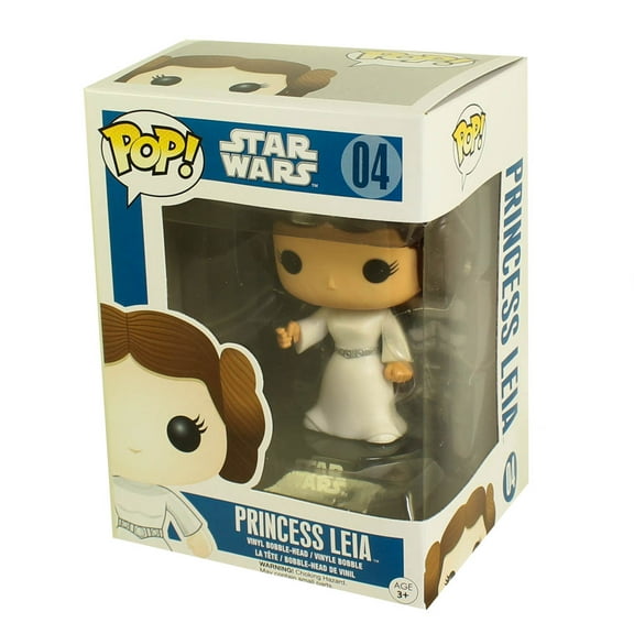 Funko POP! Star Wars Vinyl Bobble-Head - PRINCESS LEIA #04 (Blue Box Version)