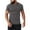 Dark Gray^, variant on Jjayotai George T Shirt for Men, Men's Solid Color Round Neck Short Sleeve T-shirt, Casual Sports Ice Silk Breathable Shirt, Muscle Shirts for Men