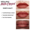 thumbnail image 4 of Lápiz Labial L'Oréal Paris Infallible Mate Sweet Salty, 4 of 7