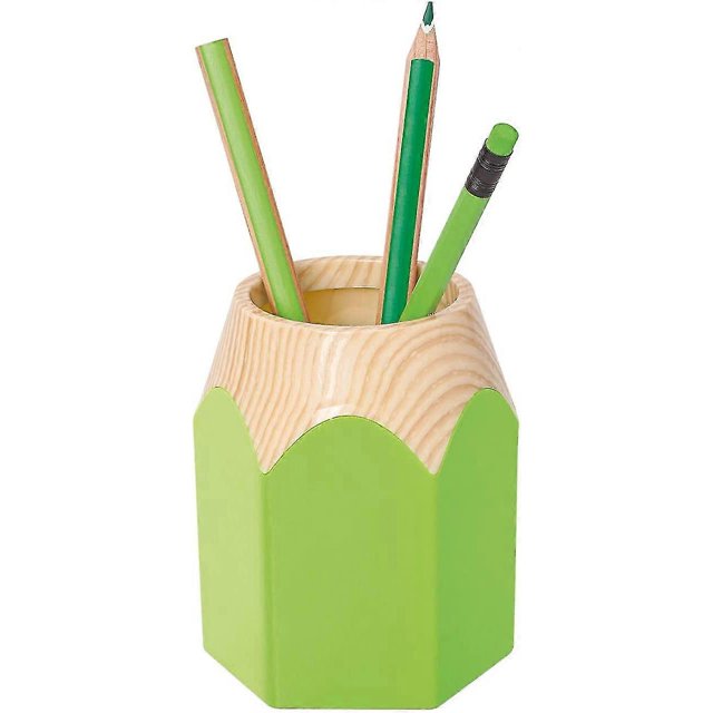 KAIYANG Estuche para lápices Fabricado en plástico duradero Aprox. manzana verde