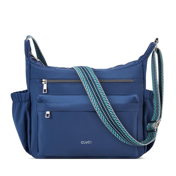 Bandolera CLUCI, monederos de viaje impermeables de nailon para mujer