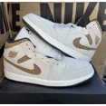 thumbnail image 1 of NEW N I-K-E A i r-Jor-dan 1 Mid SE Orewood Brown Elephant DZ4129-102 Men Size 18 Nby, 1 of 6