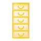 thumbnail image 1 of Estuche de almacenamiento Dusknt, ¡Liquidación! Gabinete de almacenamiento multifunción de cinco capas, amarillo, D, 5 minicajones, organizador de escritorio para adultos, caja de plástico multicapa,, 1 of 2