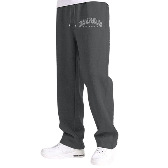 Boys And Girls Lightweight Athletic Sweatpants Straight Leg Baggy Pants With Convenient Pockets For