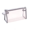 thumbnail image 2 of Transparent Pencil Case - Large Capacity Waterproof Stationery Bag, Zipper Pouch for organization, Gray, JKODE, 2 of 9
