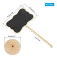 thumbnail image 2 of Uxcell 24Pcs Mini Chalkboard Signs with Easel Stand, Black (Style B, 6.8"x3.3"), 2 of 5