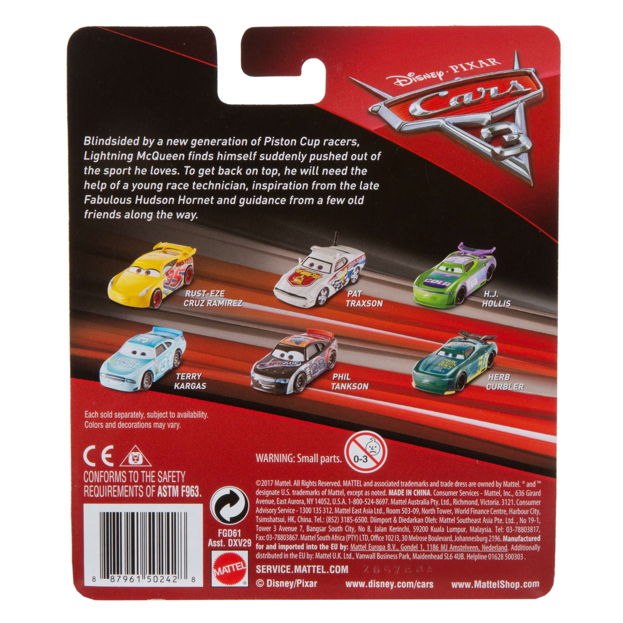 Disney/Pixar Cars 3 Pickup Truck w/Flag Die-cast Vehicle