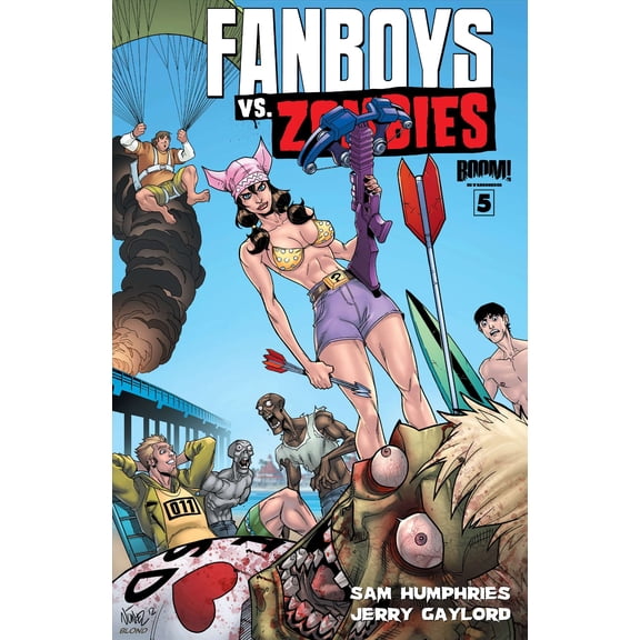 Fanboys Vs. Zombies #5B VF ; Boom! Comic Book