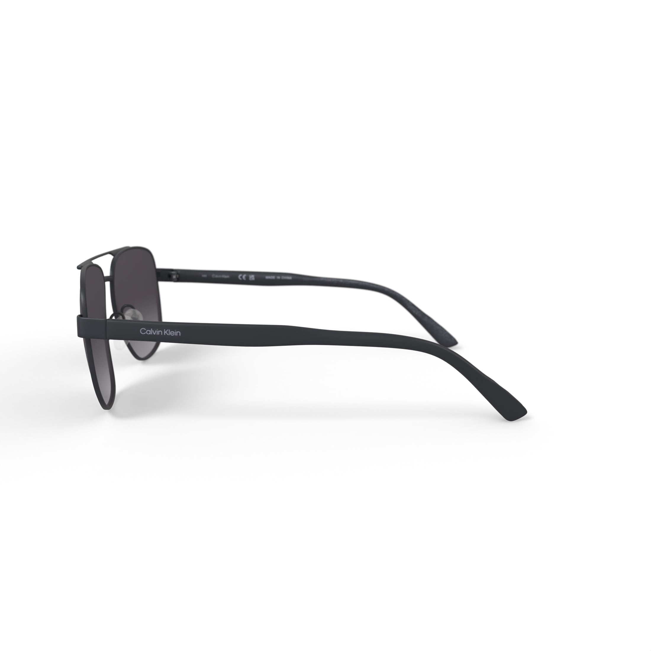 Calvin Klein Mens Rx'able Sunglass, CK22114S, Matte Black, 60-17-145, with Case
