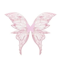 Darzheoy Fairy Wings Sparkly with Elastic Straps for Girls and Women Halloween Party Attire and Photo Props