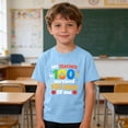thumbnail image 2 of Tops de Manga Corta Linda con Impresión Gráfica para Niños Niños Y Niñas, Tela Suave Transpirable para la Temporada Escolar, Juego Informal, 2 of 9