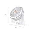 thumbnail image 4 of Ventilador MY TOY 8'' Piso Blanco, 4 of 4